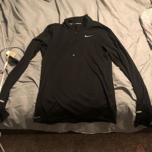 small nike black pullover